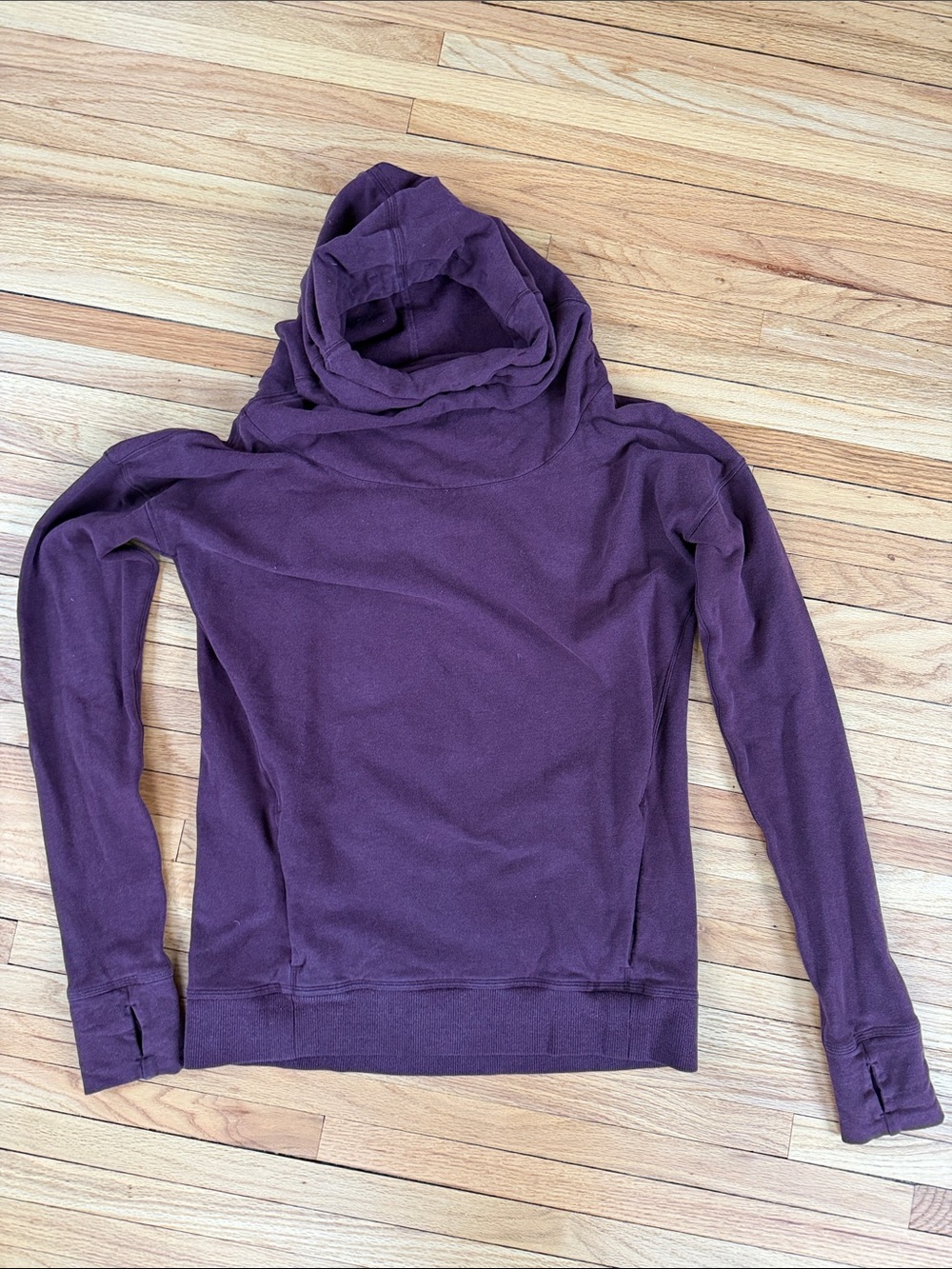 Lululemon Cowl Neck  Hooded Sweatshirt